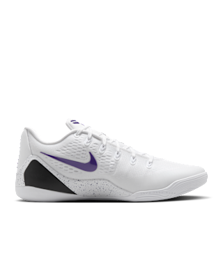 KOBE IX エリート LOW EM プロトロ(ホワイト×パープル Kobe IX Elite Low EM Protro Basketball Shoes. Nike JP